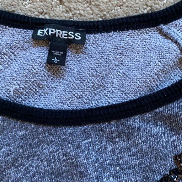 Express Top. Size large. Cropped. Very good condition. - Picture 4 of 5